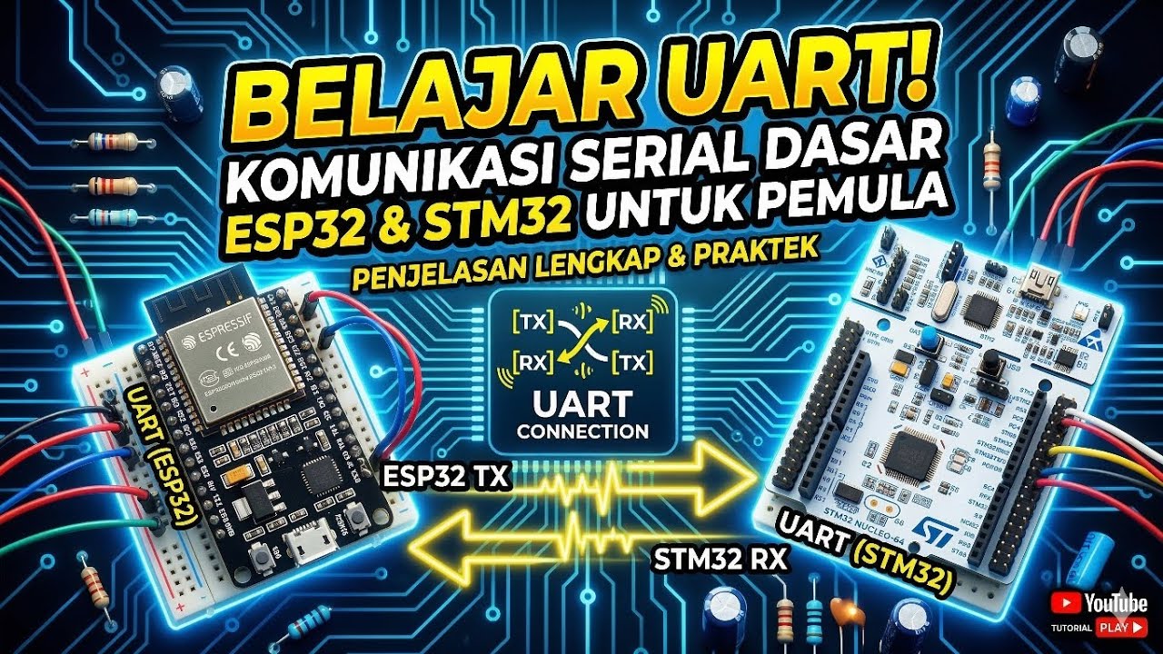 MODUL 3 KOMUNIKASI SERIAL UART SISTEM EMBEDDED STM32 & ESP32