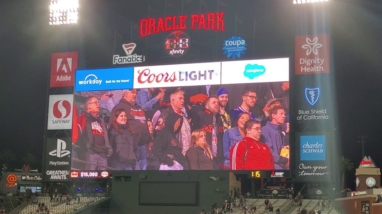 Take Me Out To The Ball Game (Loren Gold) - Oracle Park, San Francisco Giants