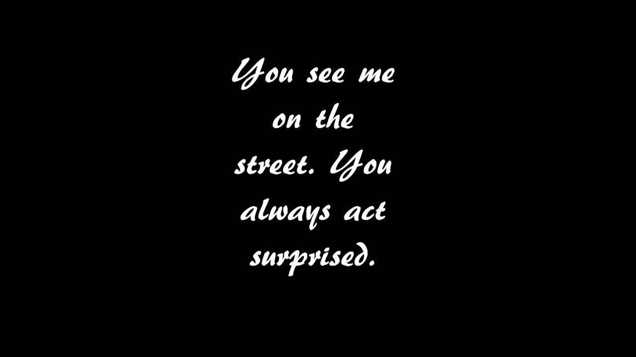 Positively 4th Street ~ Bob Dylan ~ with lyrics