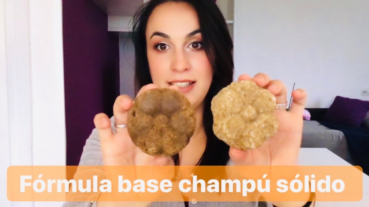 🌸 Champú SÓLIDO pelo graso 🍯💆🏻 (receta SENCILLA)