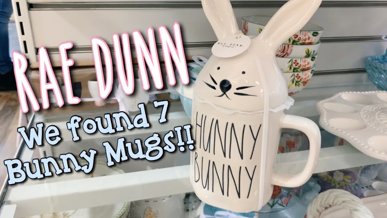 Rae Dunn Hunting|Found 7 Bunny Mugs