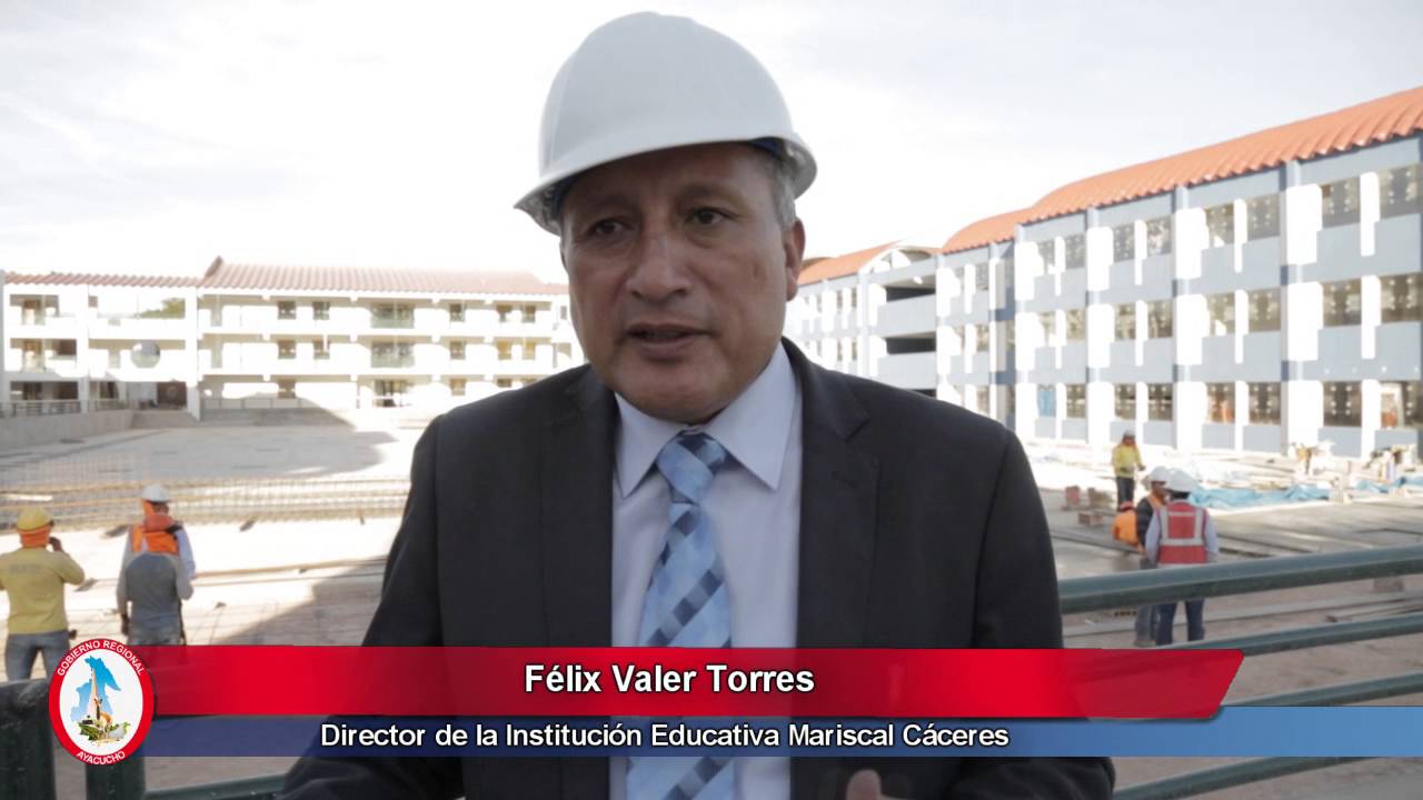 VICEMINISTRO DE EDUCACIÓN VISITA I.E. MARISCAL CÁCERES