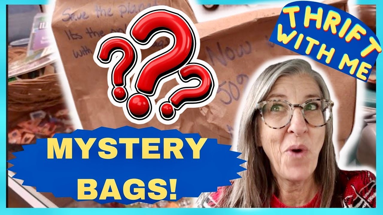 I FOUND MYSTERY BAGS at the Antique Mall