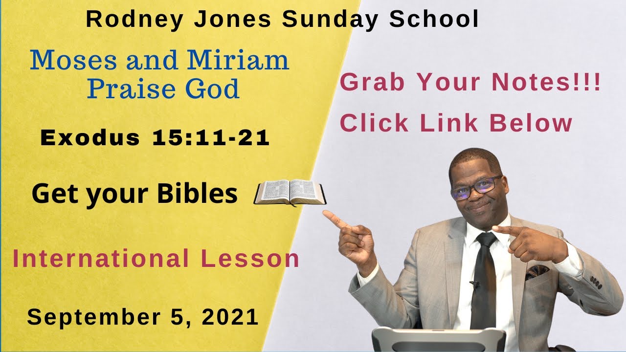 Moses and Miriam Praise God, Exodus 15: