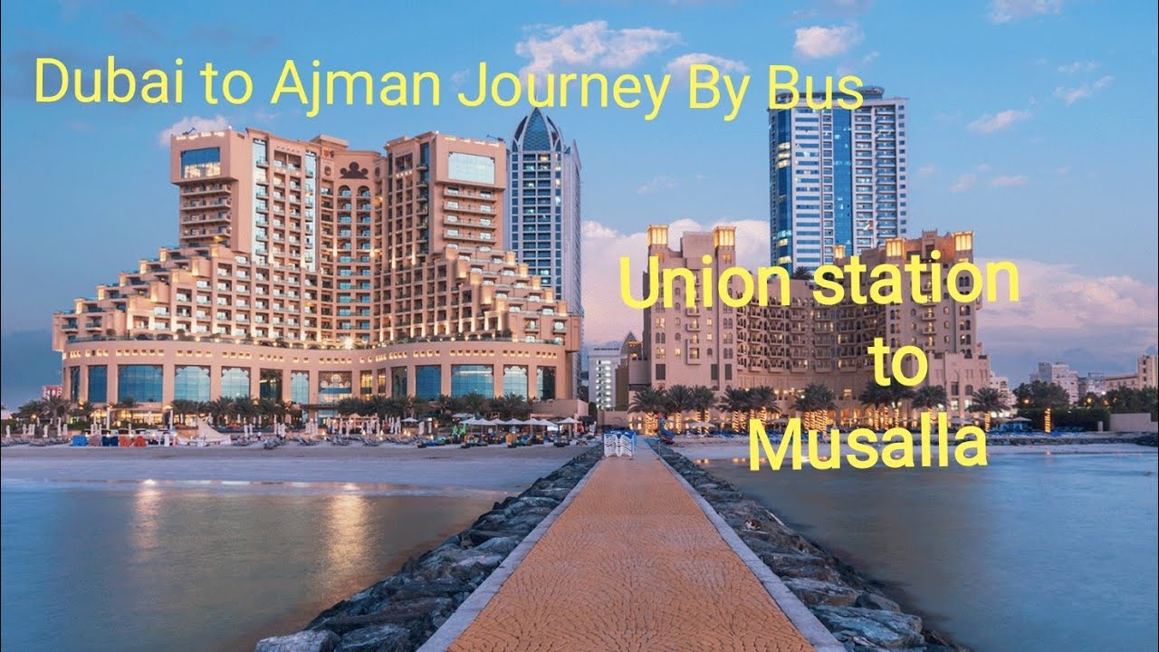 How to go Dubai to Ajman|4k video |Union metro station|Ajman Bus terminal | team with nur |