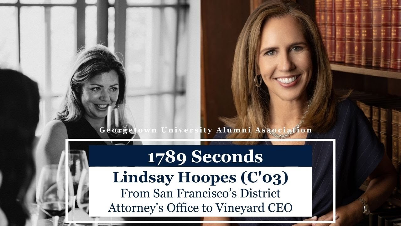 1789 Seconds with Lindsay Hoopes (C'03), CEO of Hoopes Family Vineyard