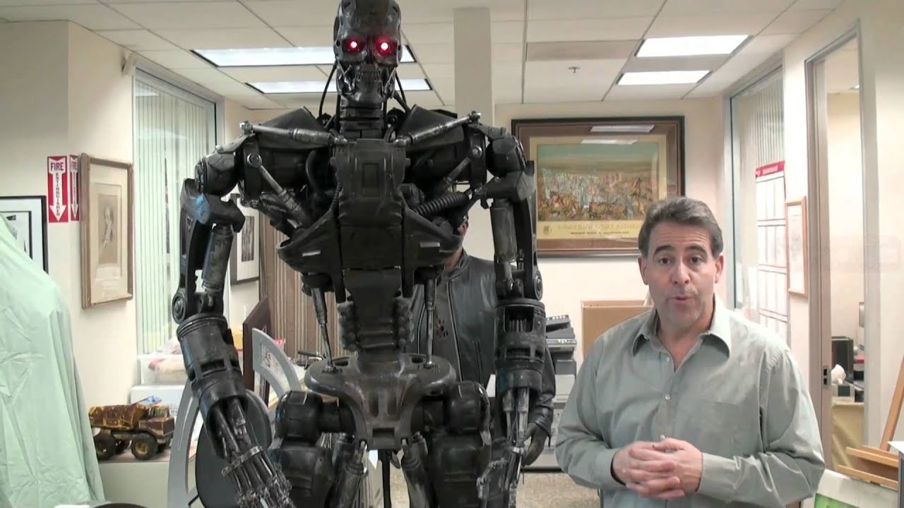Auction interview Joe Maddalena from Hollywood Treasure on Terminator 4 T600