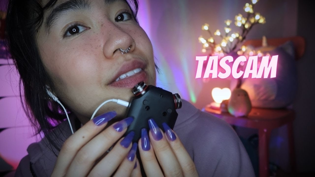 ASMR | MOUTH SOUNDS LENTOS?? (com TASCAM e INAUDÍVEL)