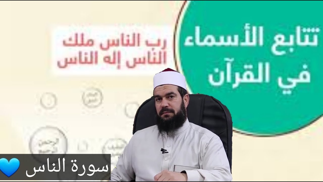 تفسير سورة الناس | معنى رب الناس و ملك الناس و اله الناس | سر ترتيب الثلاثة أسماء | التفسير التربوي