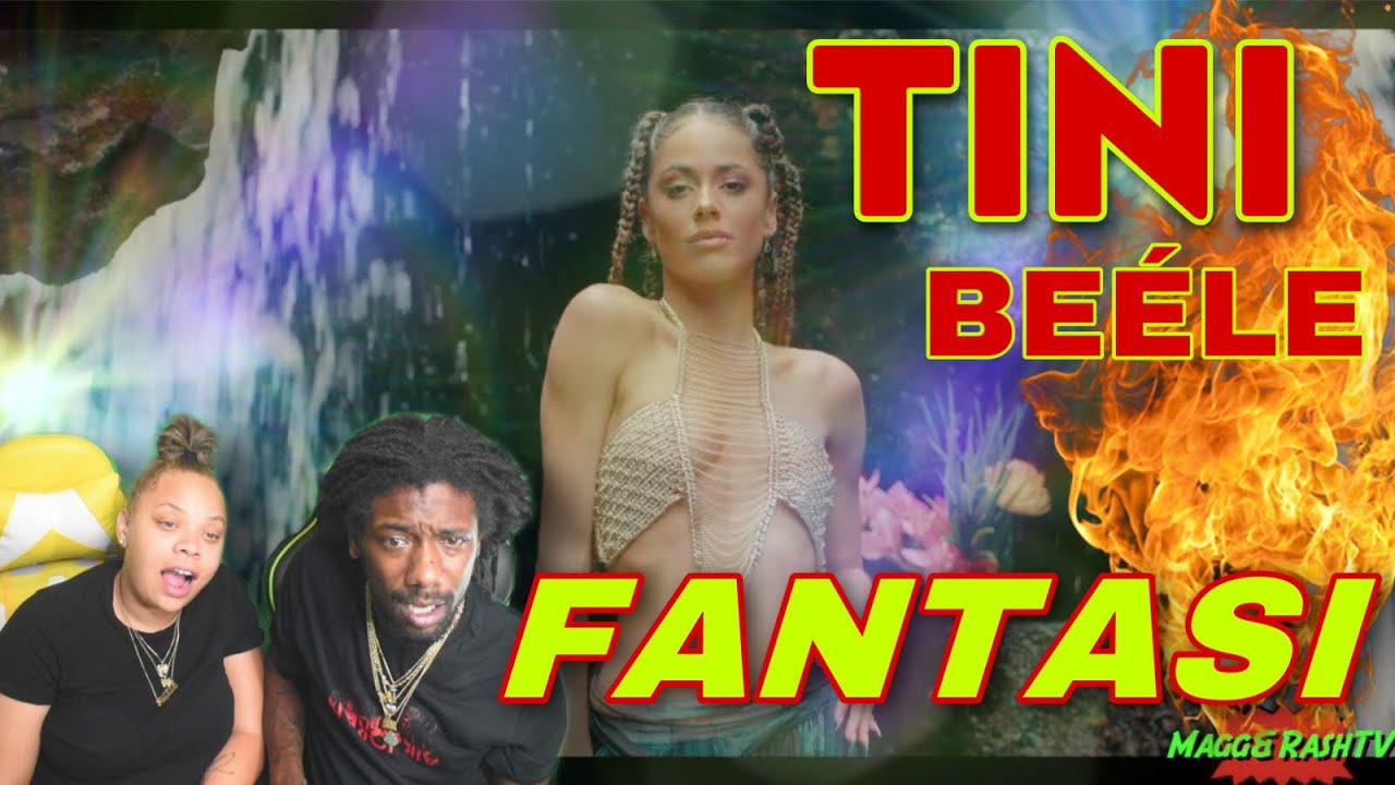 FIRST TIME HEARING TINI, Beéle - Fantasi (Official Video) REACTION #tini
