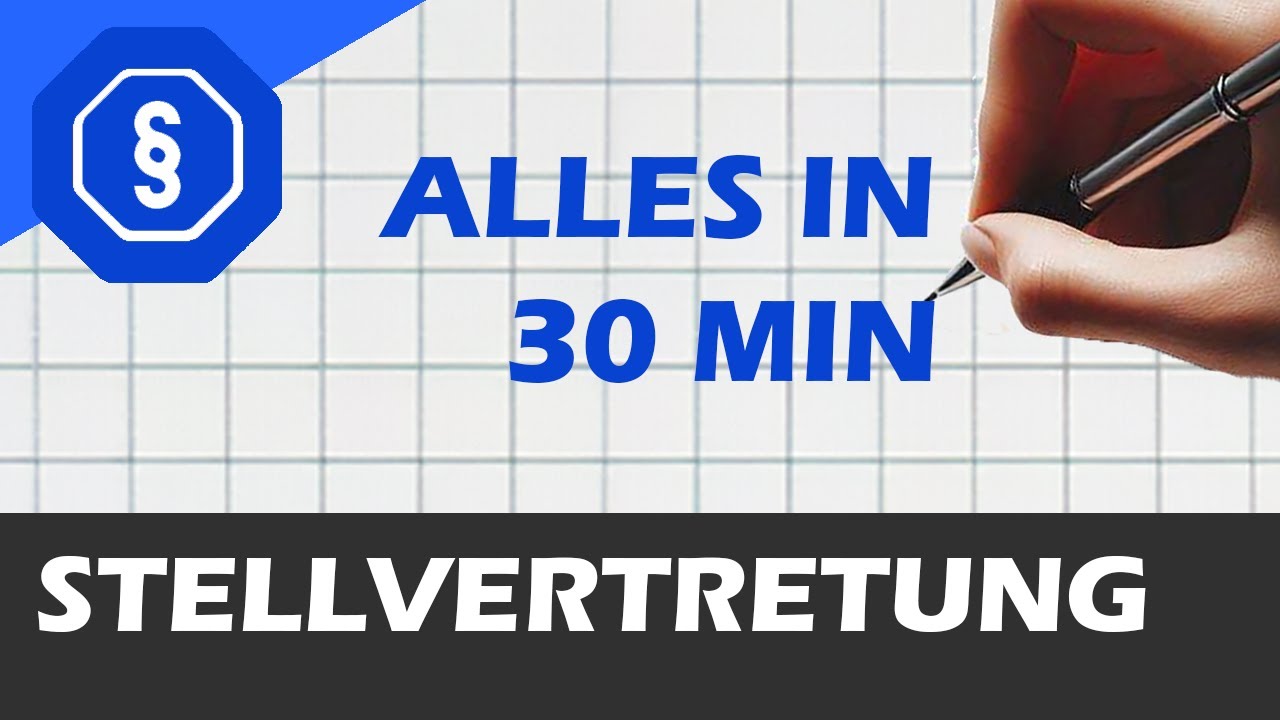 Stellvertretung - BGB AT 09