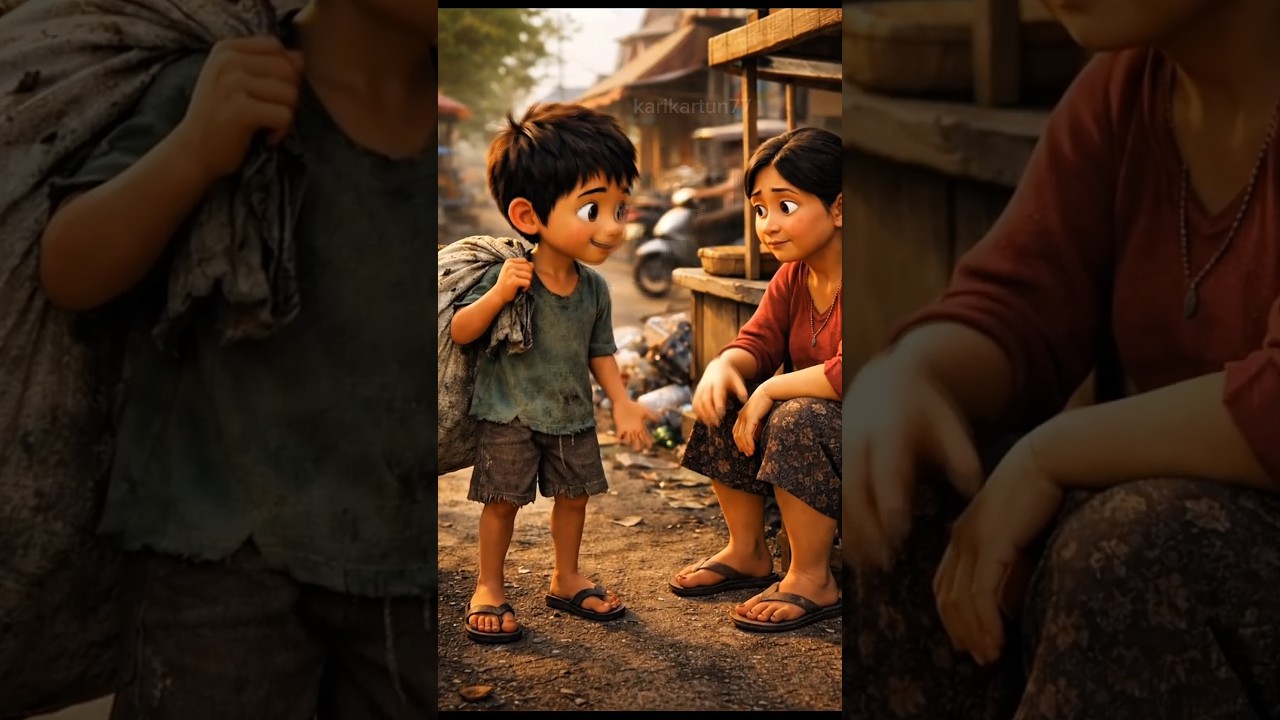 anak pemulung baik hati ❤ 