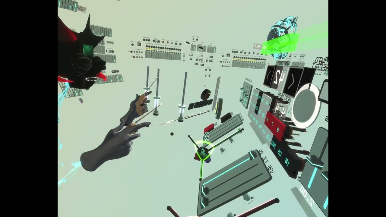 I've made a (short) Liveset in VR !!