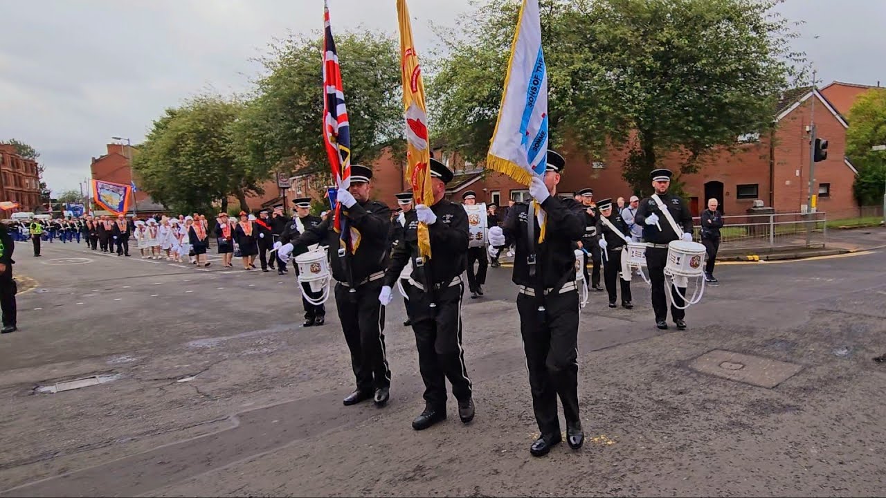 Sons of the somme flute band Johnstone - Glasgow Boyne celebrations 2023