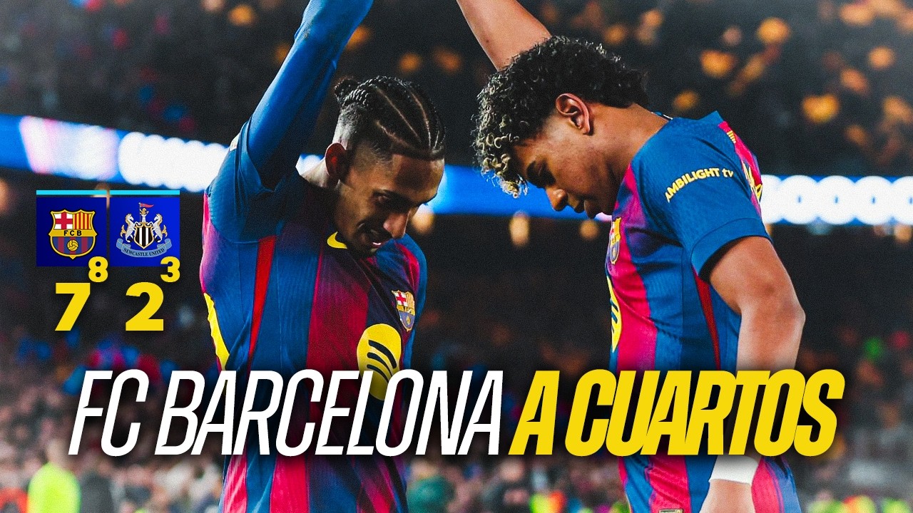 ANÁLISIS DEL FC BARCELONA 7 - 2 NEWCASTLE UNITED