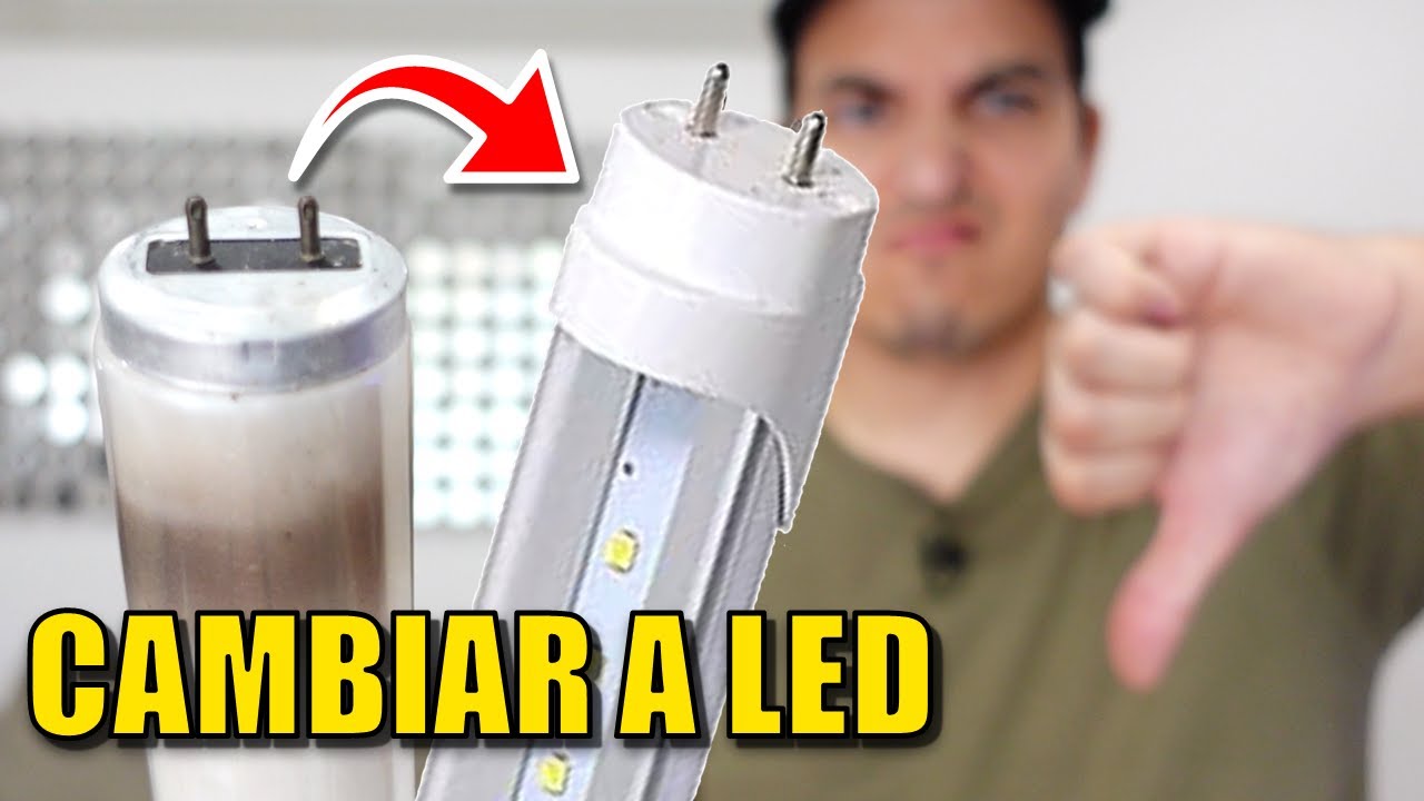 C&oacute;mo Convertir Tubos de Luz Fluorescentes a LED