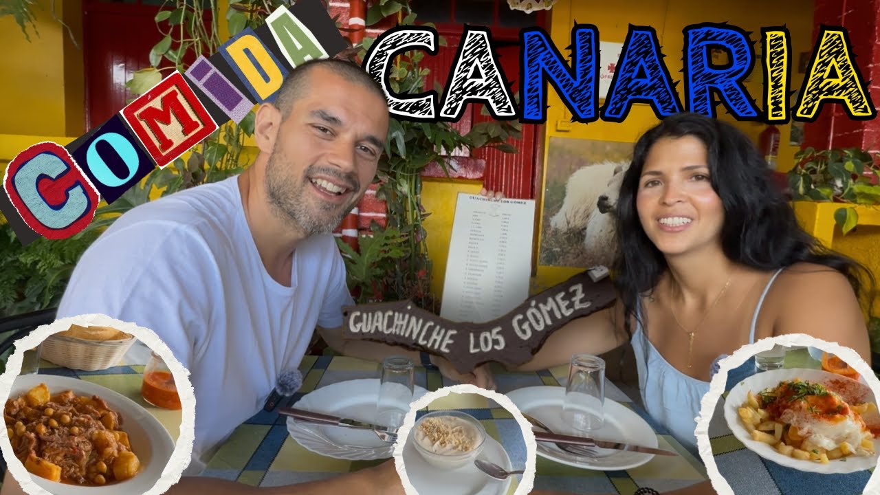 GUACHINCHE más auténtico de TENERIFE: comida CANARIA en Los Gómez 🍷| Tenerife Food Tour