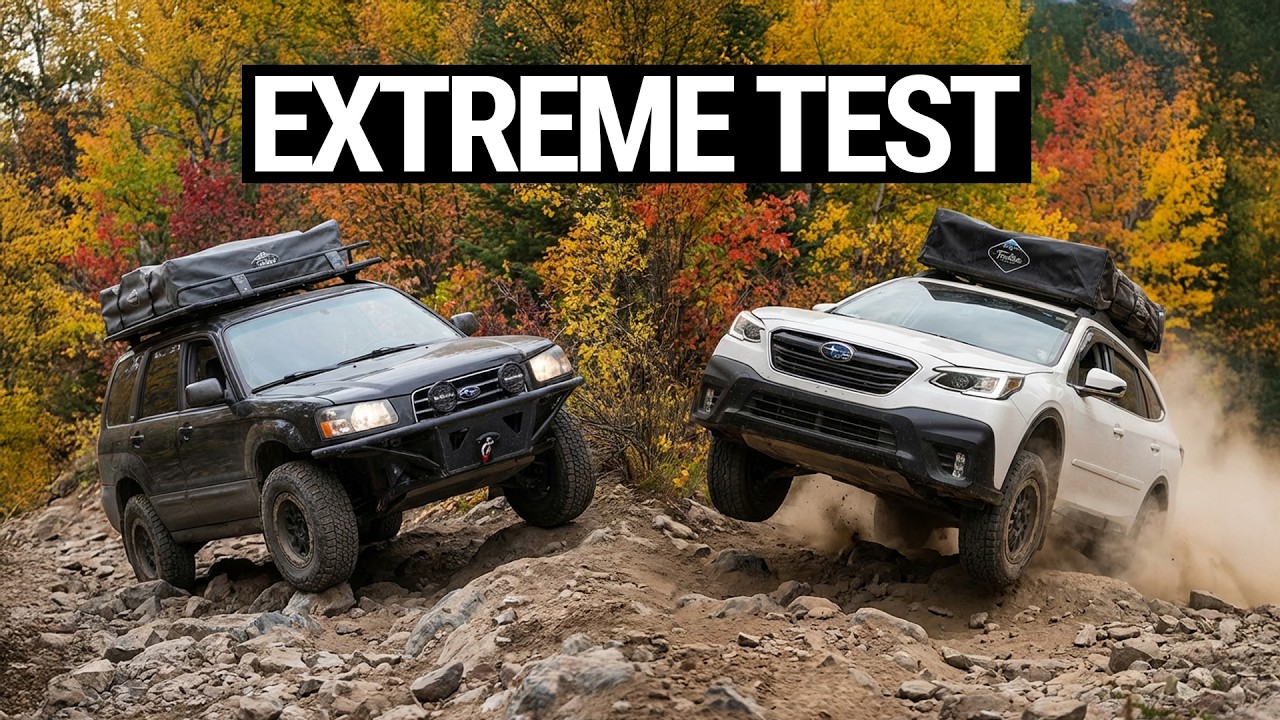 Forester vs Outback XT - Ultimate Off Road Battle