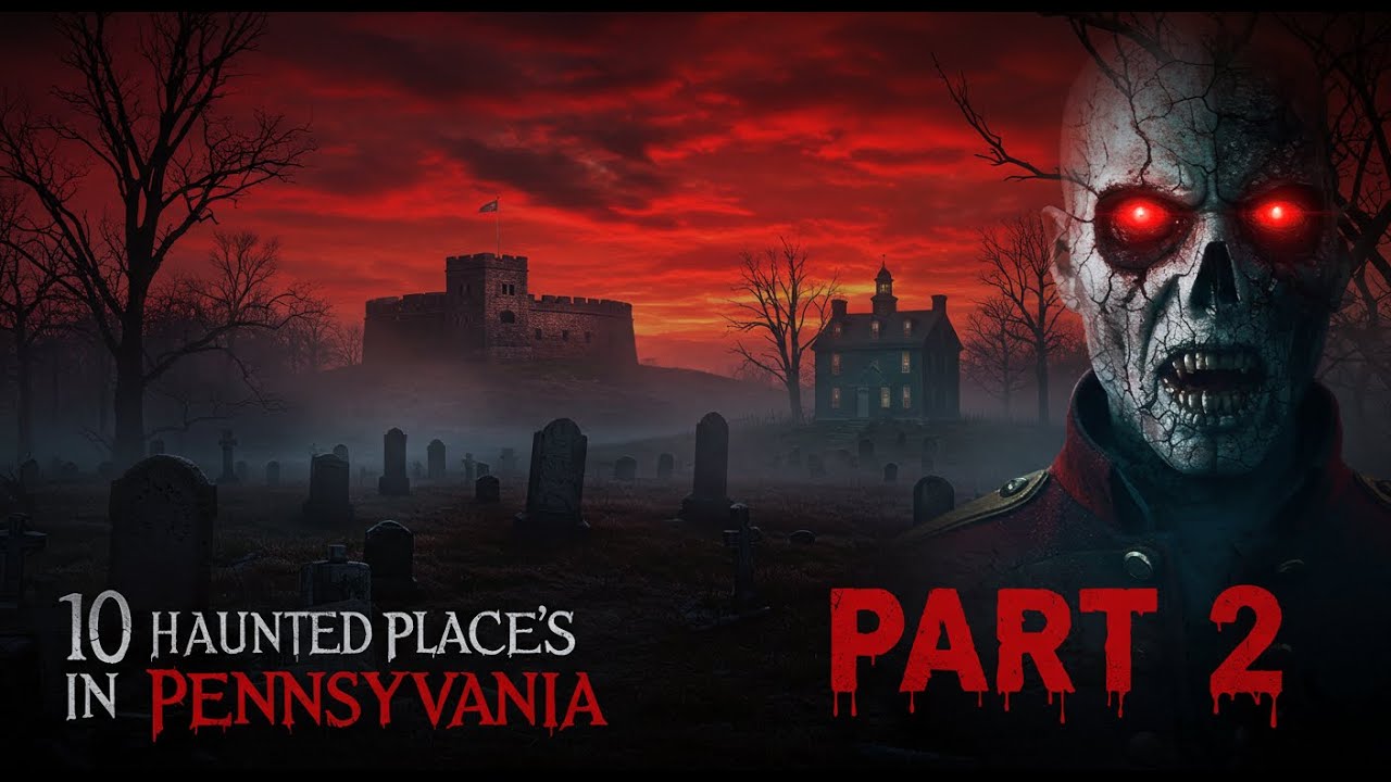 10 Haunted Places in Pennsylvania | Dark Secrets and Restless Spirits (Part 2)