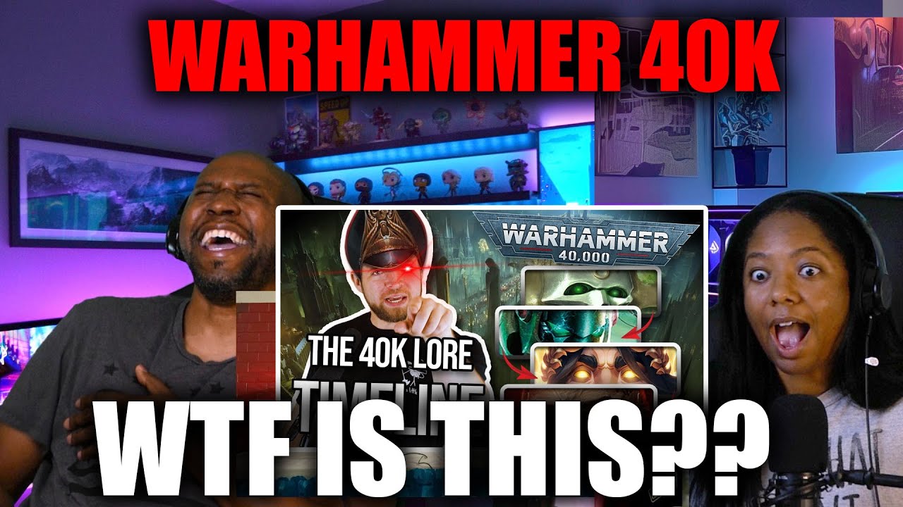Wife Discovers The Lore of War Hammer 40k