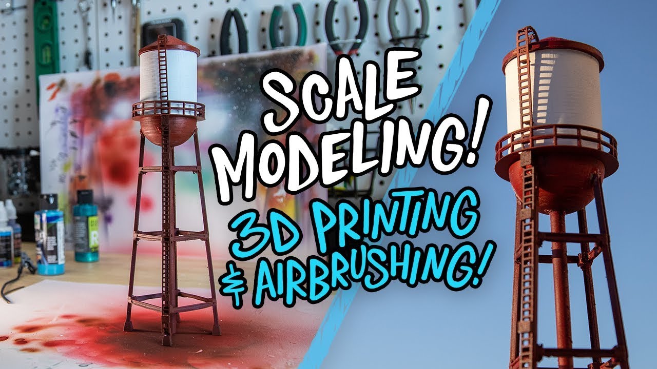 3D Print and Airbrush a Realistic Scale Model!