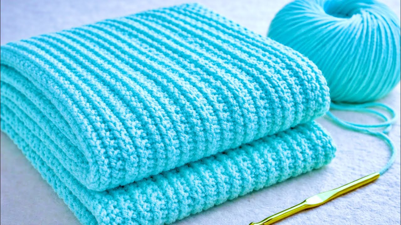 Viral Crochet Stitch Tutorial!❤️So Easy & Beautiful, Perfect for Beginners! New Crochet Pattern