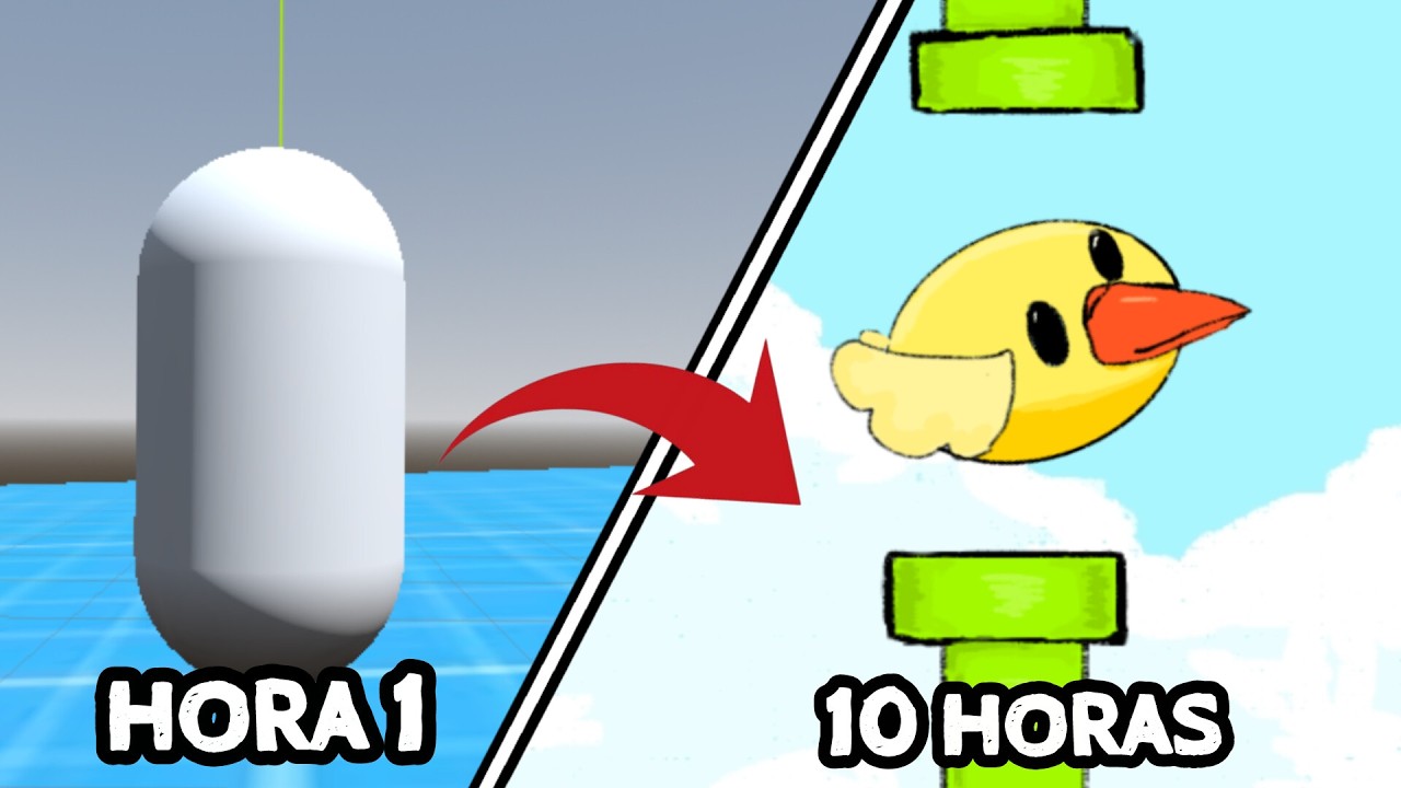 HICE FLAPPY BIRD EN 24 HORAS