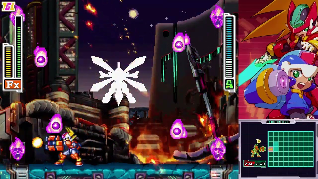 Mega Man ZX- Model FX vs Prometheus & Pandora, Perfect kill