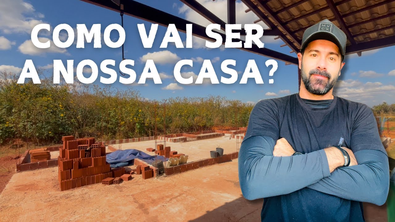 A OBRA DA CASA NA CHÁCARA VAI COMEÇAR | SÍTIO DO ZERO