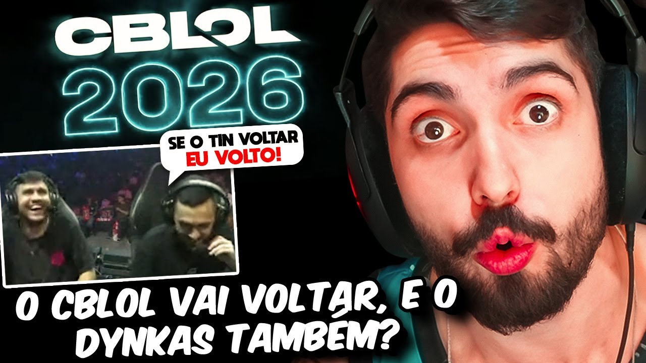 JUKES DUD&Atilde;O E DYNKAS REAGINDO AO ANUNCIO SOBRE A VOLTA DO CBLOL!