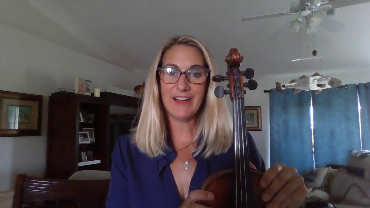Lesson 1- Beginner violin, Parts of the violin and names of strings