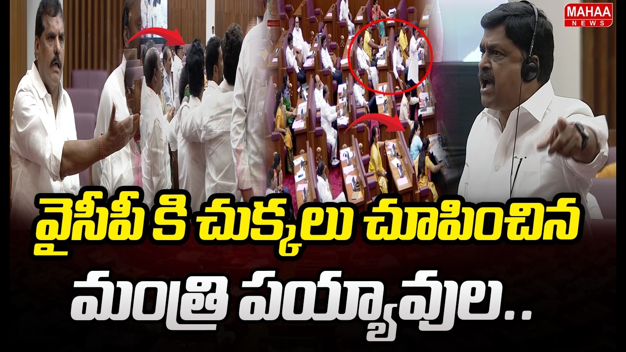 వైసీపీ కి చుక్కలు చూపించిన మంత్రి పయ్యావుల..: Minister Payyavula Keshav Mass ragging
