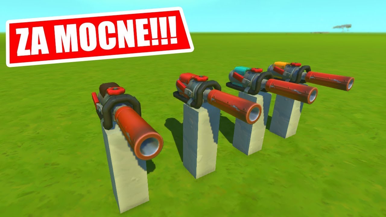 SCRAP MECHANIC - NOWE DZIAŁKO ROZWALA WSZYSTKO!!