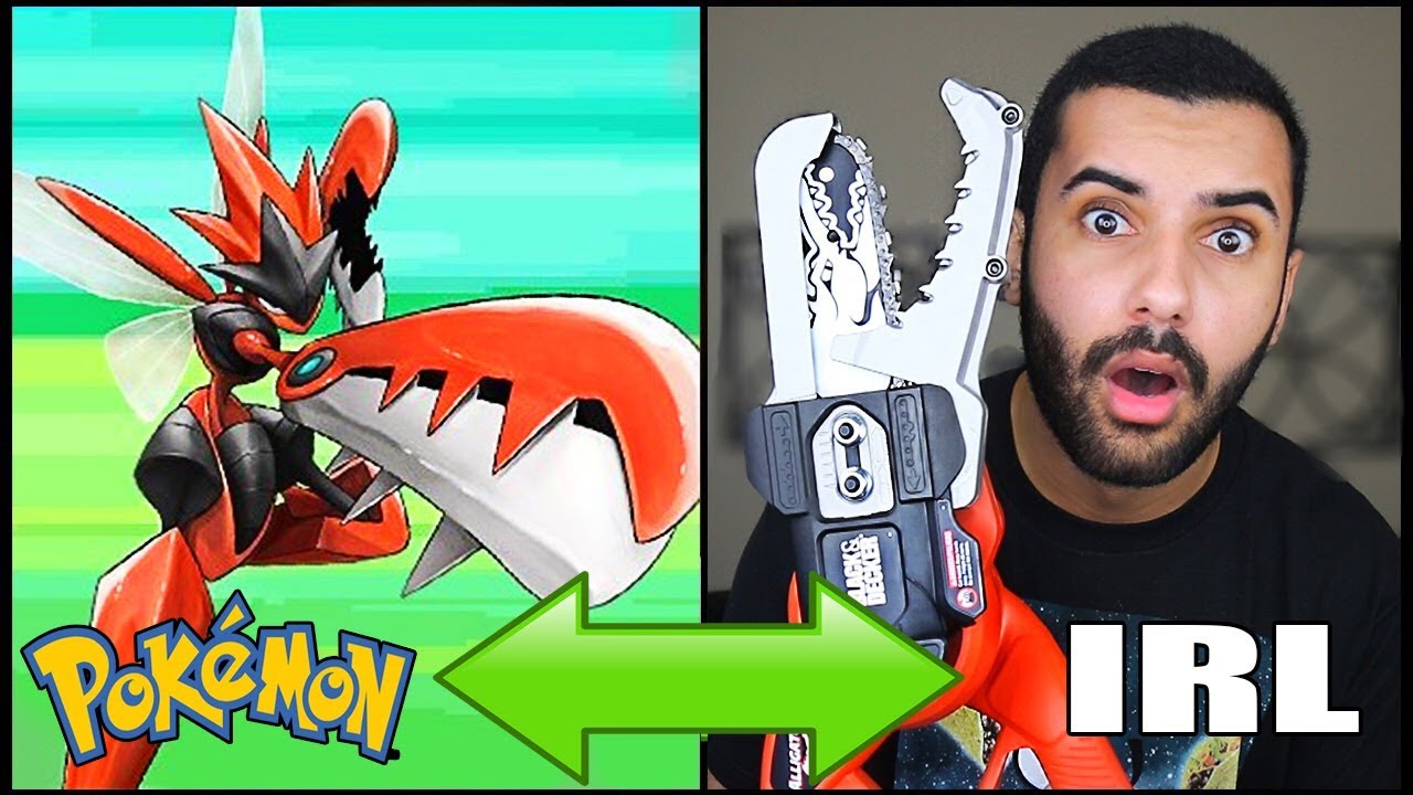 INSANE POKEMON ATTACKS IN REAL LIFE!!! CHALLENGE!! (SCIZOR METAL CLAW) *INSANELY DANGEROUS*