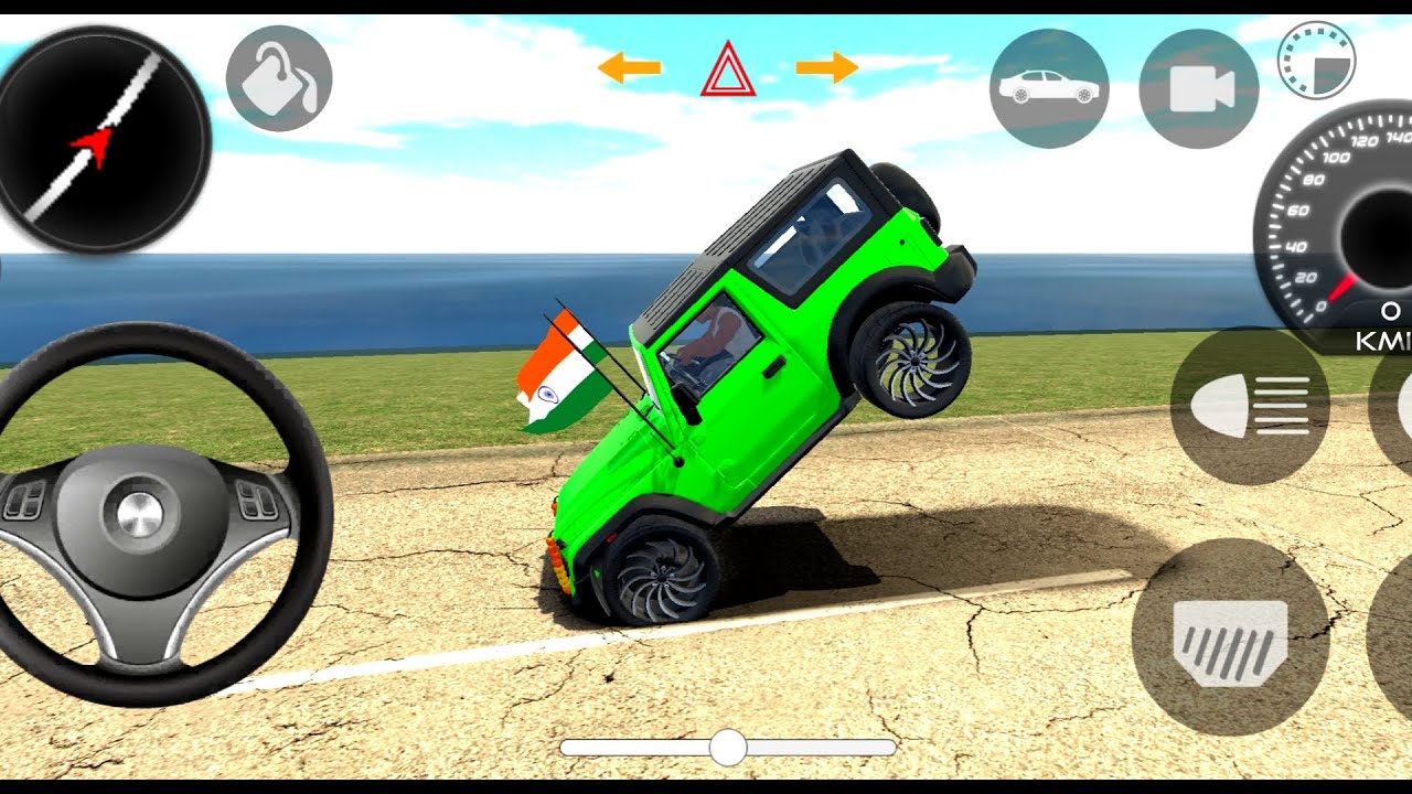 Modified Mahindra Thar😈Games: Indian Car Simulator (Gadi Game) Car Game Android Games