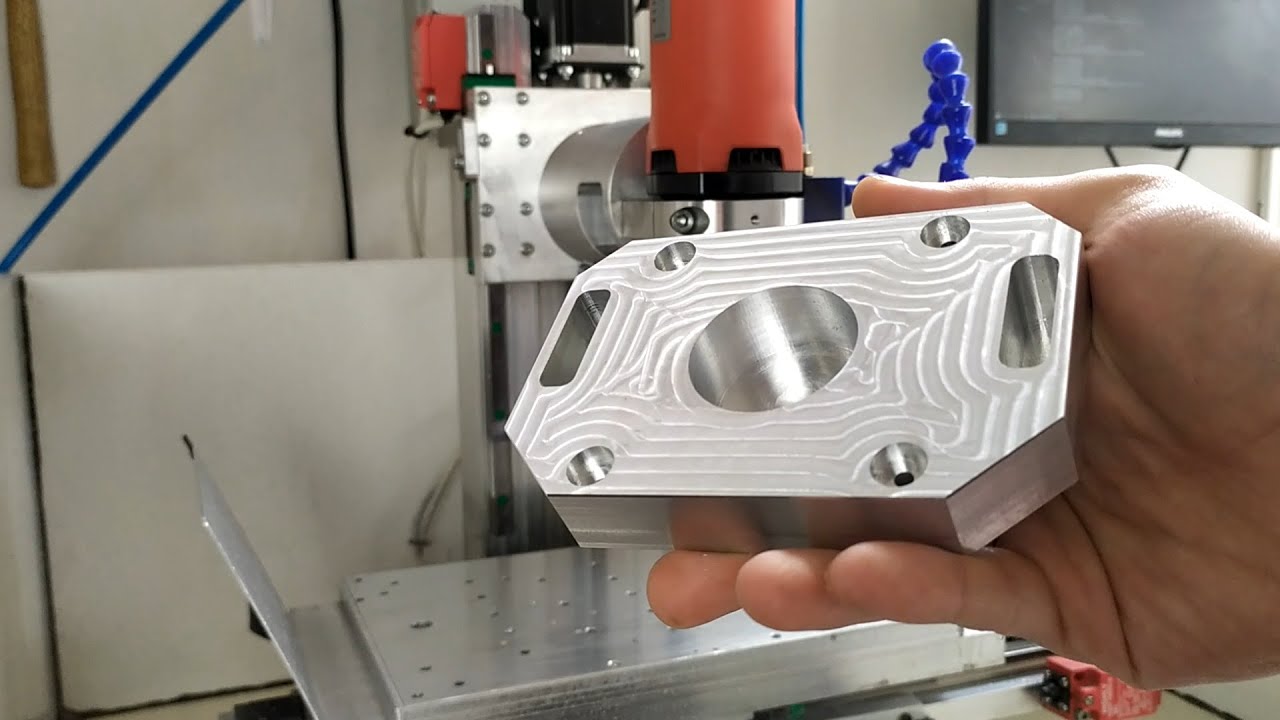Custom Aluminum Parts - CNC Milling - With the Micro Mill