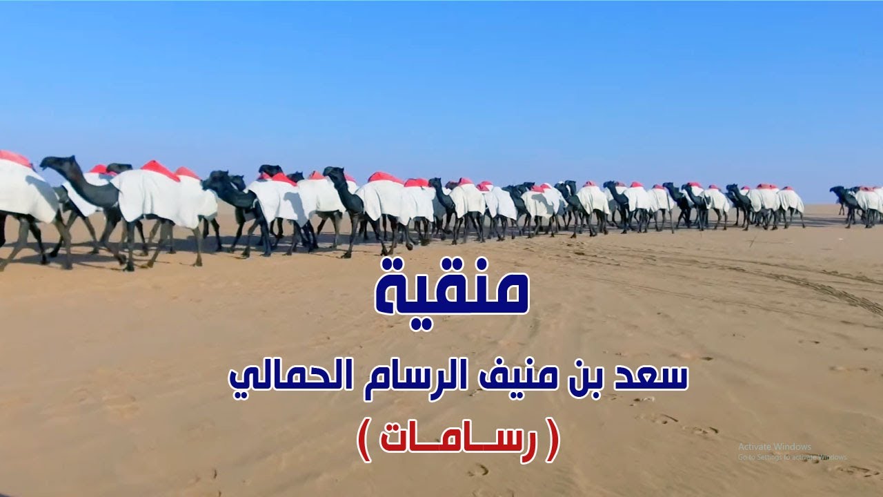 منقية سعد بن منيف الرسام الحمالي ( رسامات )