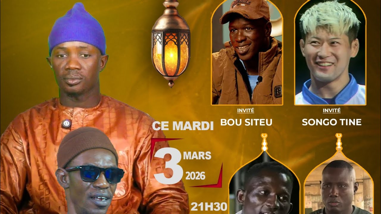Ndogou plus 3 mars: Invite Bou siteu, wouli,songo tine. Modou anta et lamblogue