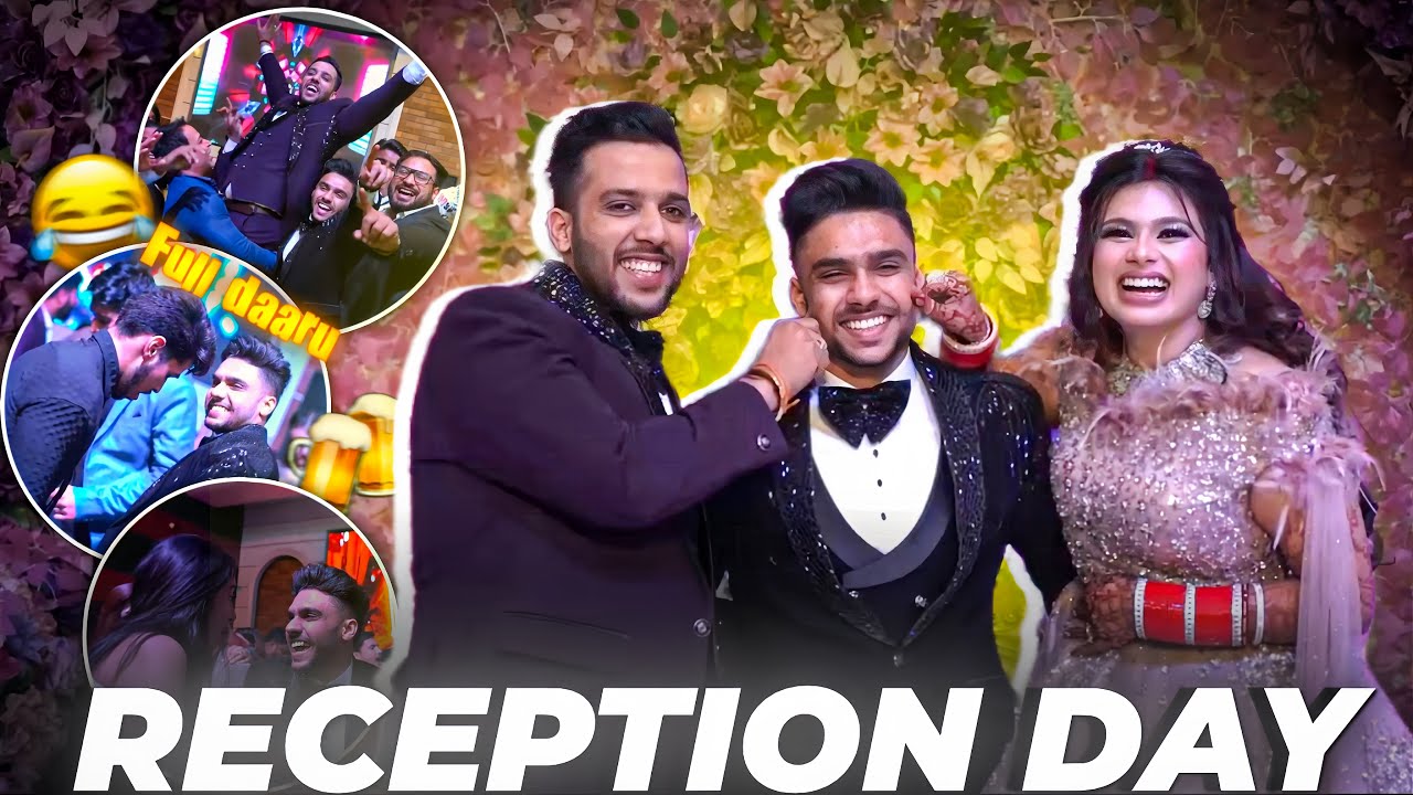 RECEPTION DAY : Full daaru - Banquet ko Club bana dia 😍