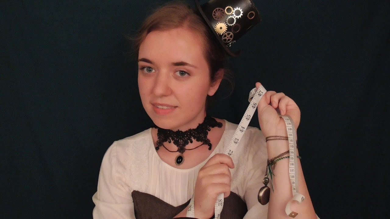 Měření na letecké brýle | Steampunk | ASMR CZ