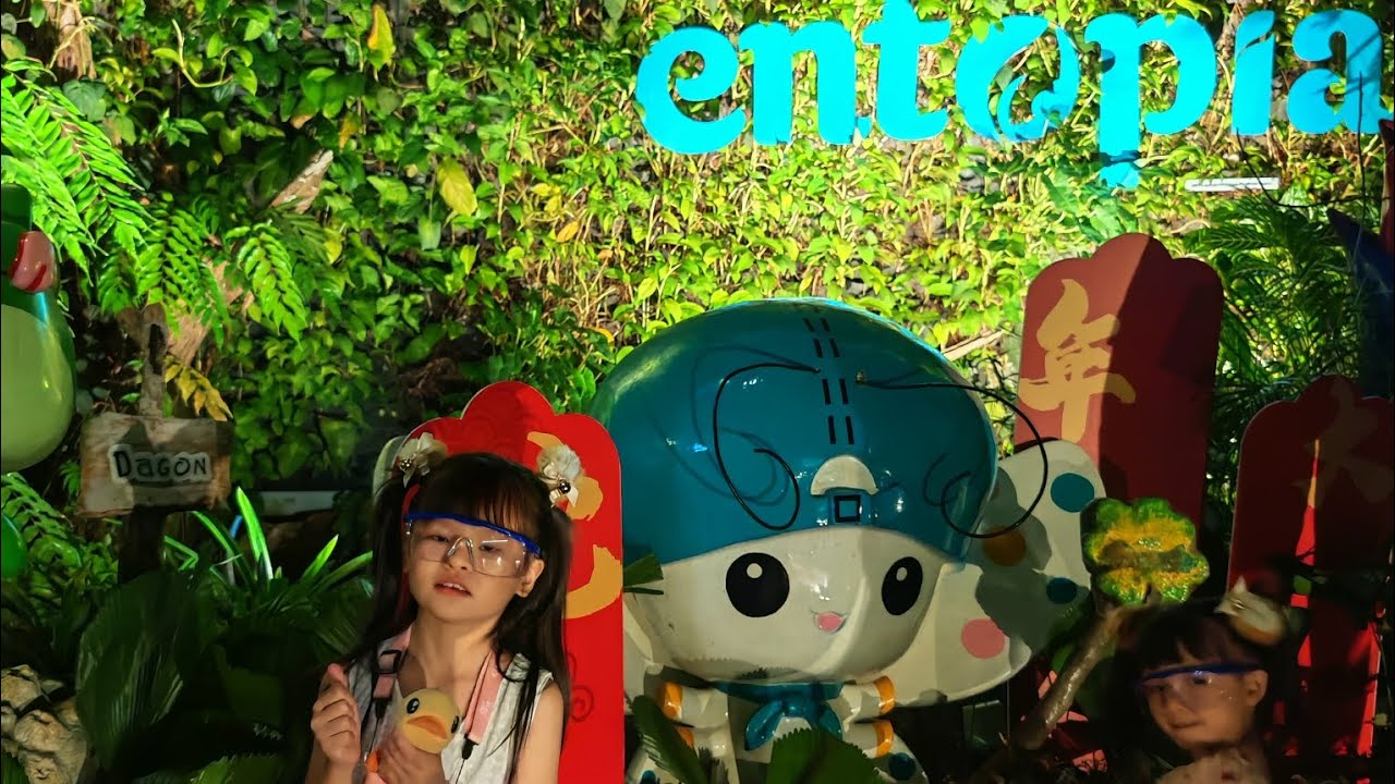 槟城虫鸣大地蝴蝶公园 全世界首个 荧光的世界 Entopia World First Bioflorescent  Garden