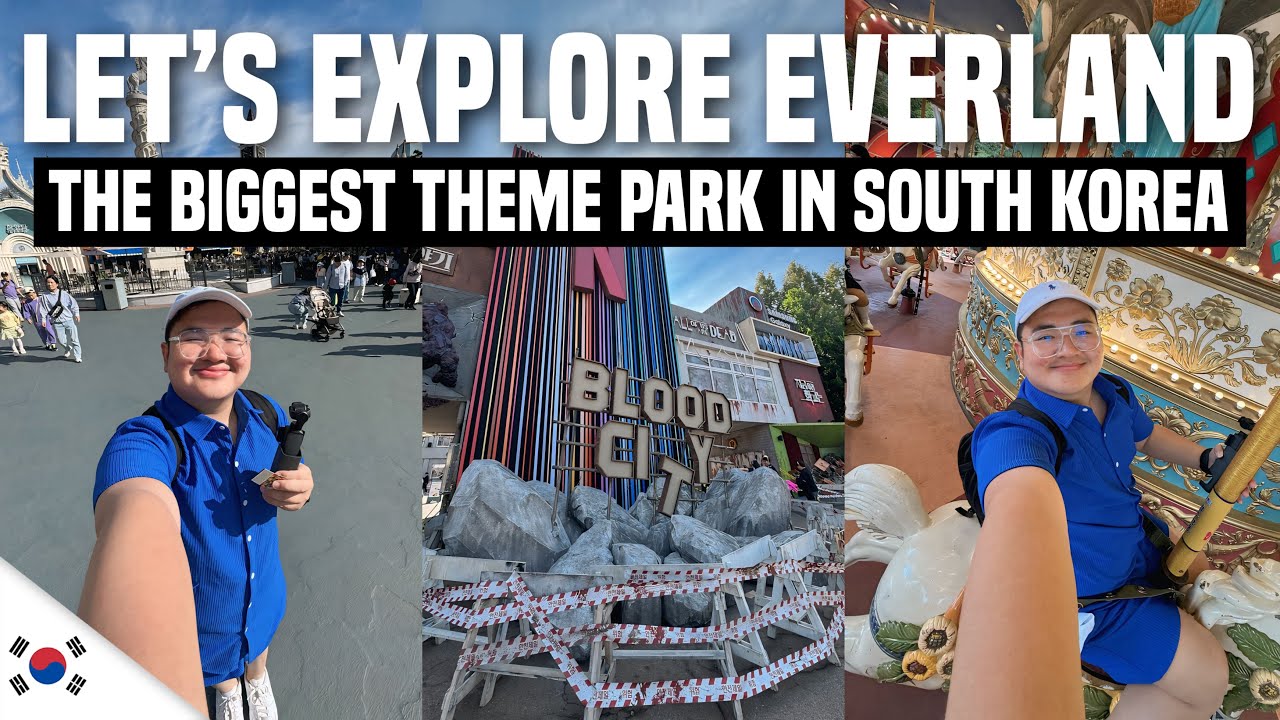 EVERLAND: The LARGEST Theme Park in SOUTH KOREA 🇰🇷 | Ivan de Guzman