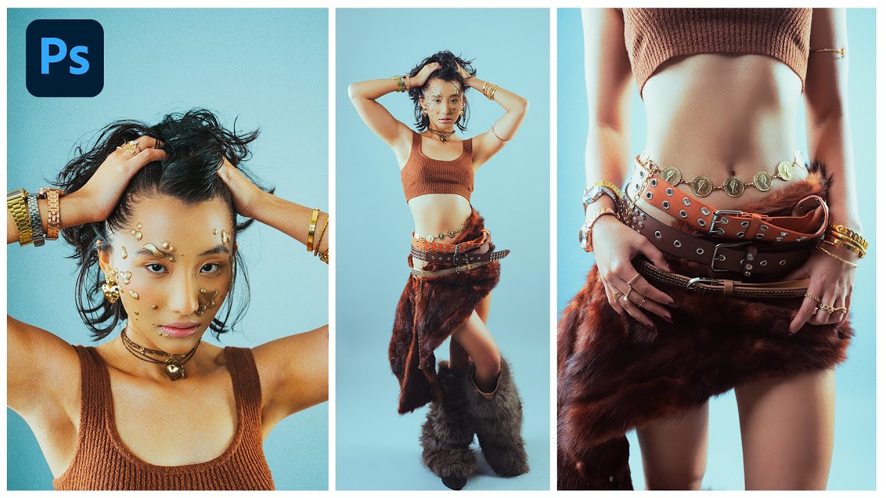 Y2K editing in photoshop | Studio