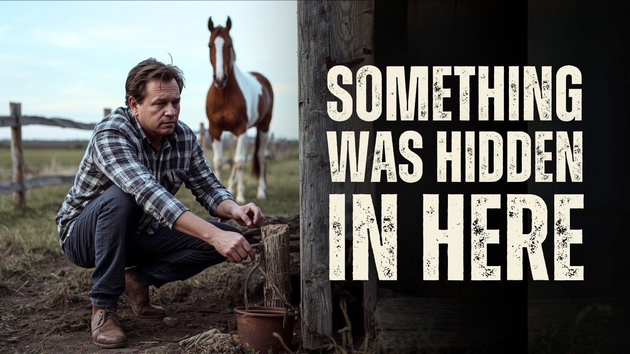 A Horse REFUSED to Pass the Old Windbreak Line... The Reason Was Hidden in the Broken Boards