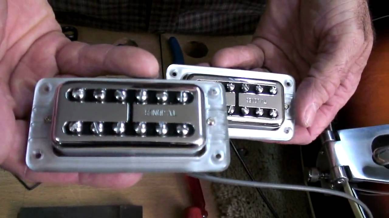 TV Jones replaces stock Gretsch 5120 pickups with TV Classics PART ONE