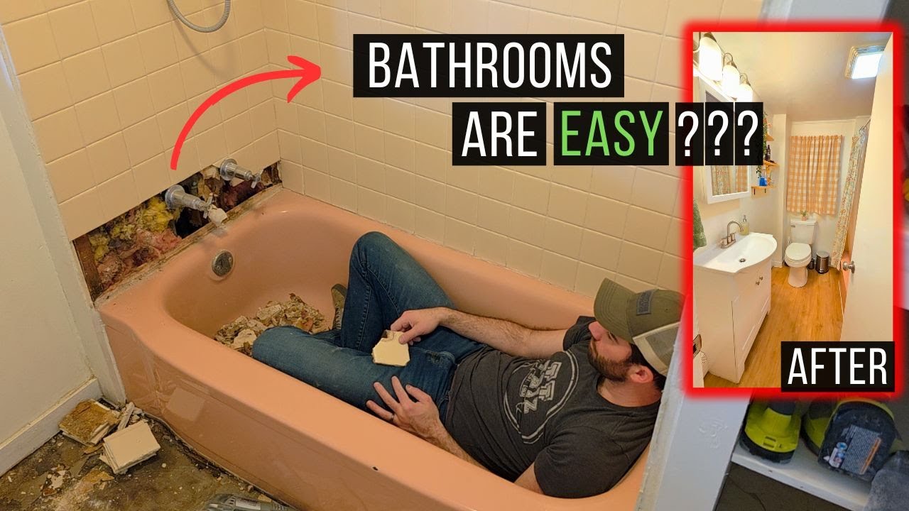Can I renovate a bathroom for less than $1,000?