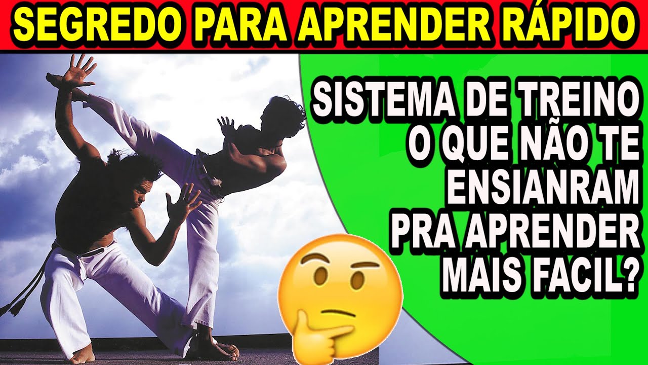 Organização do seu treinamento na capoeria (Segredos para aprender capoeira mais rápido Parte 1)