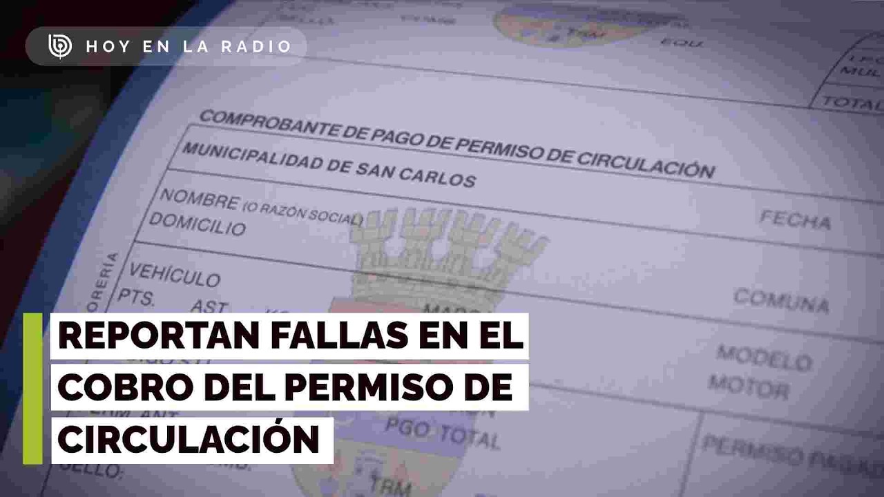 Fallos en el cobro del permiso de circulación, cobran más: Experto recomienda esperar a la quincena