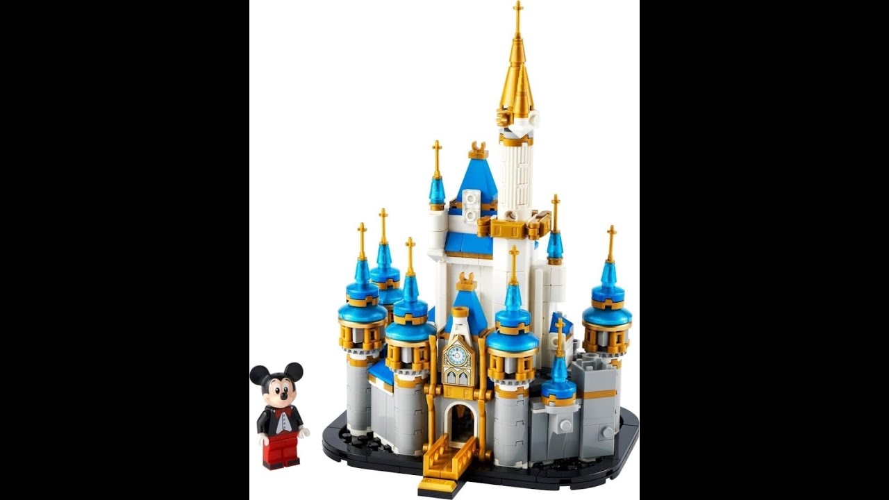 Lego Disney Mini Disney Castle 40478 Speed Build