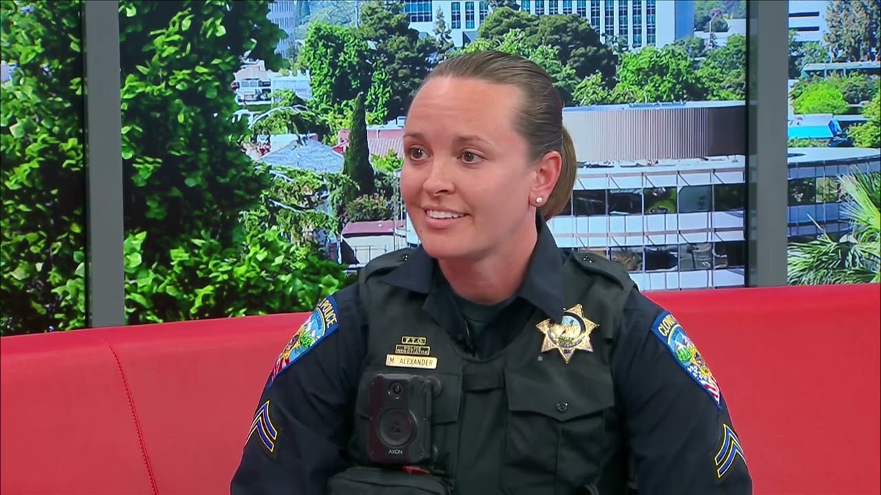 KSEE24 Central Valley Today - Clovis Police Corporal Alexander